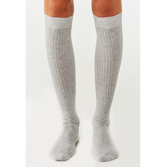 Ribbed Over The Knee Socks - Picture 3 of 5